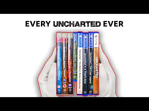 Download MP3 Unboxing Every Uncharted + Gameplay | 2007-2023 Evolution