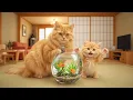 Download Lagu Kitten Wishes to Raise Goldfish, So Mama Cat Sets Up a Fish Tank for Her at Home 🐟🐱💕#cat #ai