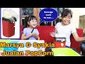 drama anak ! marsya dan syakia jualan popcorn