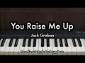 Lagu You Raise Me Up - Josh Groban | Piano Karaoke by Andre Panggabean