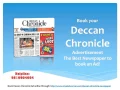 Deccan Chronicle Newspaper Advertisement Deccan Chronicle Classified and Display Ad