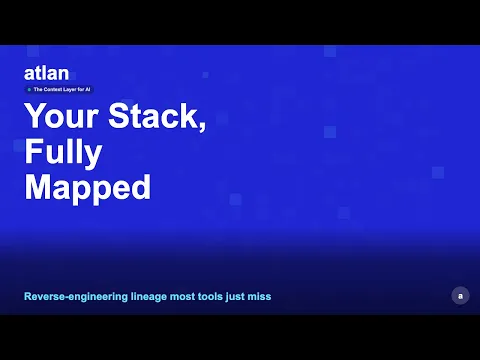 How Atlan Reverse-Engineers Column-Level Lineage From Your Stack