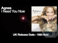 Download Lagu Agnes - I Need You Now (Official UK Radio Edit)