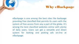 Alternative to Backpage