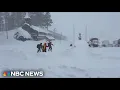 Authorities announce death toll from avalanche near Lake Tahoe