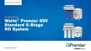 Premier s 4SV 5SV RO System Installations