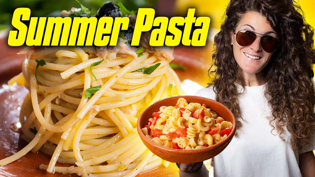 Italians ONLY Make These Pasta Dishes in Summer   Light, Fresh Summer Pasta Recipes