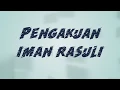 Download Lagu Iman Kristen: Pengakuan iman rasuli