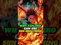 why tanjiro can use sun breathing