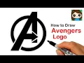 How to Draw The Avengers Logo