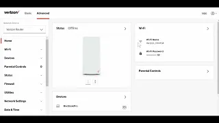 interface Login Webpage Portal Config VeriZon fios NEW Router Setup Look at 1 GiGabit iSP CR1000A