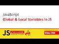 26 Global and Local Variables JavaScript JavaScript in Pashto