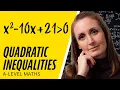 Quadratic Inequalities Easy maths hacks for struggling students to get amazing grades KS