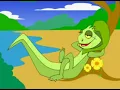 la iguana y el perezoso