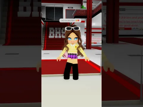 We had a test on our first day back to school!😱😭#robloxshorts #roblox