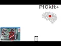 MPLAB-X IDE integrated with PICKitPlus to support a PICkit2 or PICkit3 programming operations