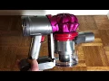 How to Remove the Bin on the Dyson V7 Remove the Clear Part