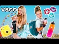 WHICH Girl Takes the BEST VSCO Girl PICTURE Mystery Celebrity Judges