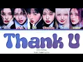 Download Lagu IVE 'Thank U' Lyrics (아이브 Thank U 가사) [Color Coded Lyrics]