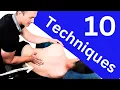 Back Massage Warm Up Techniques for Pain Relief Muscle Tension