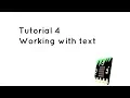 Microbit Tutorial 4 - Using strings