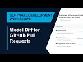 Simulink Model Comparison for GitHub Pull Requests