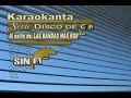 SIN EVIDENCIAS KARAOKE BANDA MS