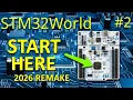 First Project in STM32CubeIDE - STM32 Tutorial Remake 2026