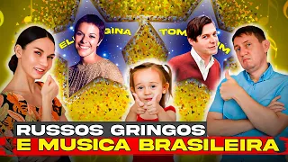 Reação da família russa à música de Elis Regina, Tom Jobim e Novos Baianos.