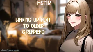 [ASMR] [ROLEPLAY] ♡waking up next to older girlfriend♡ (binaural/F4A)