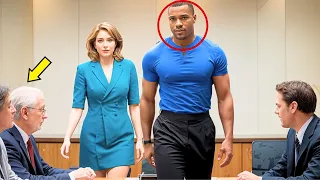 A Rich WIDOW Asked the Janitor to Attend a Business MEETING with Her, What Happened Was Surprising..