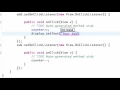 Android Application Development Tutorial 10 Using setText method for our button YouTube