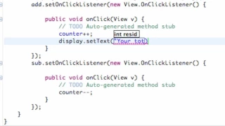 Android Application Development Tutorial 10 Using setText method for our button YouTube