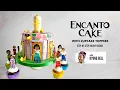 Encanto cake with Cupcake Toppers - Step-by-Step course on sugargeekshow com