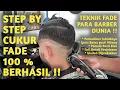 Download Lagu Jelas !! Step by Step Tutorial Potong rambut Fade Tinggi Gradasi Memudar untuk Barber Pemula