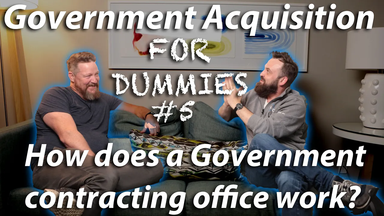 Government Acquisition for Dummies #5 - How Government Contracting Offices Work..and Michael Jackson
