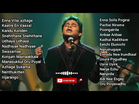 Download MP3 AR Rahman Top Hits Part 1 | Tamil songs | AR Rahman Hits