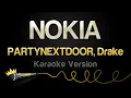 Download Lagu PARTYNEXTDOOR, Drake  - NOKIA (Karaoke Version)