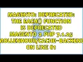 Deprecated The each function is deprecated magento 2 php 7 1 25