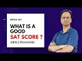 What is a Good SAT Score GPA Percentile