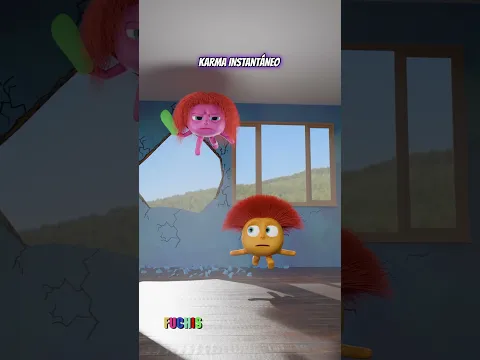 😎 KARMA INSTANTANEO | Animación  Los Fuchis 3D |  #humor #meme #funny #animation