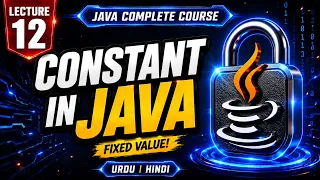 Constant in Java Java Complete Course Lecture 12 Urdu Hindi