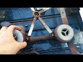 Antique Stove Conversion - Adjusting Dual Gas Orifices