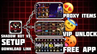 SHADOW BOT V3 PROXY ITEMS FULL REVIEW SETUP NO ADD DOWNLOAD LINK 