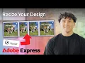 Resize Your Design in Just a Few Clicks in Adobe Express