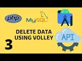 android api tutorial Delete data in MYSQL Rajjan sharma