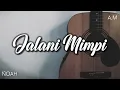 Download Lagu Jalani Mimpi - NOAH (karaoke acoustic \u0026 lirik)