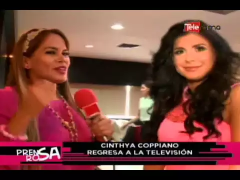 Cinthya Coppiano regresa a la televisión