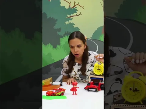 Молния Маквин не может выбраться из слизи #детскиевидео #игрушки#игрушки