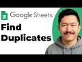 How To Find Duplicates In Google Sheets Quick Guide
